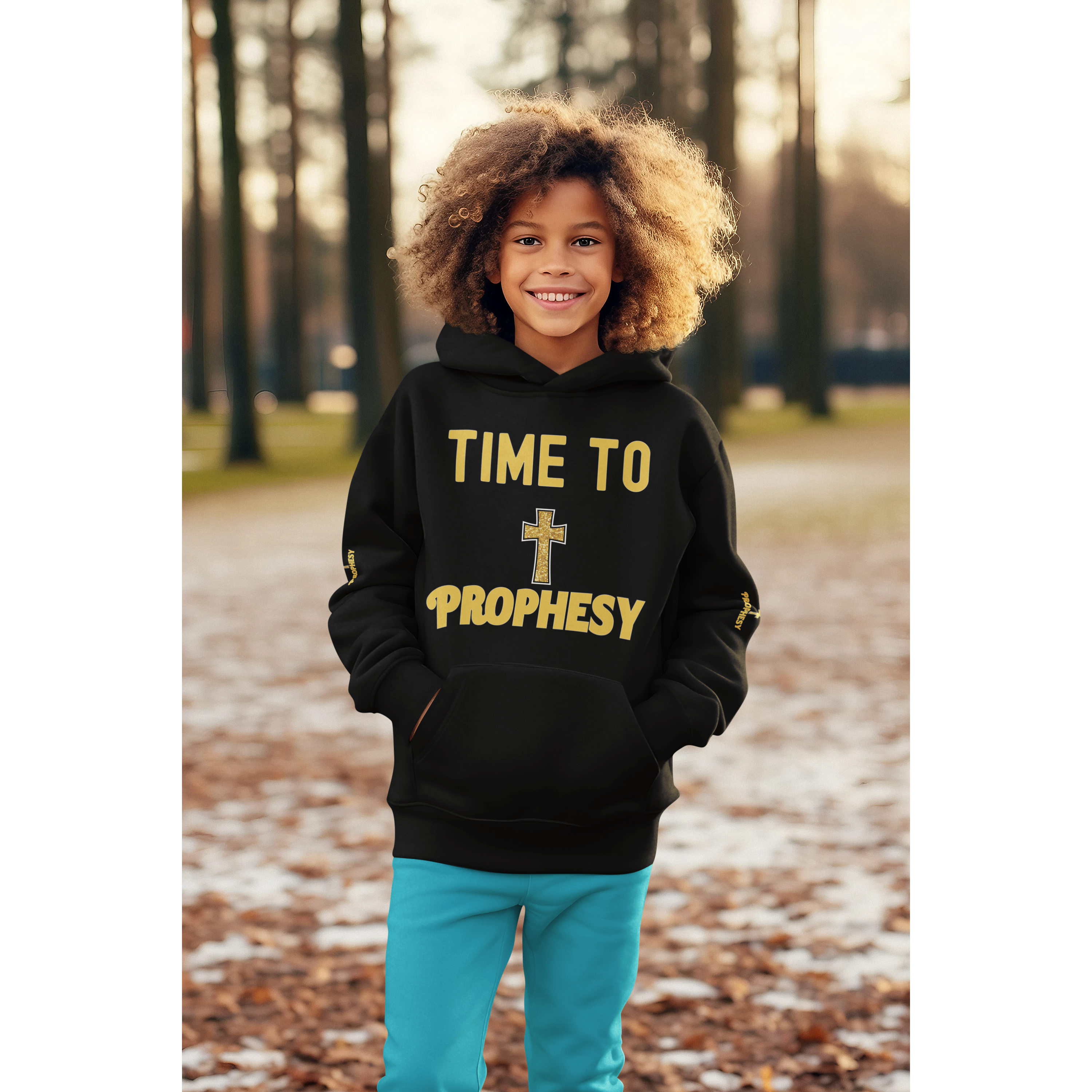 Time to Prophesy Hoodie without wings
