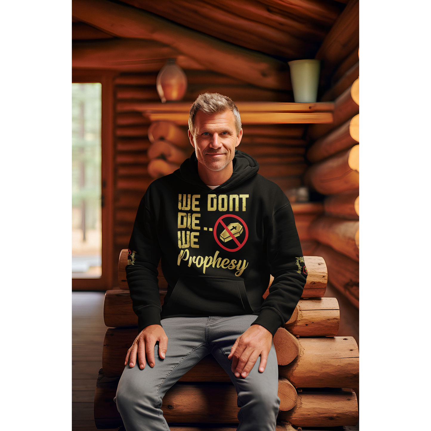 We Don't Die, We Prophesy Hoodie