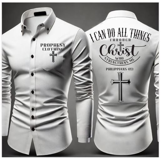 Divine Threads Scripture Shirt - Prophesy Clothing