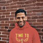 Time to Prophesy Hoodie with wings